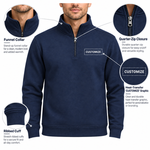 Sudadera Esencial para Hombre, Diseño Minimalista, Felpa de Algodón, Ropa Casual al por Mayor - Product Image 6