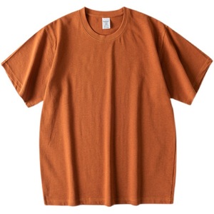เสื้อยืดโอเวอร์ไซส์แบบกำหนดเองได้ ยูนิเซ็กซ์ ผ้าฝ้าย 100% เนื้อหนา สไตล์สตรีทแวร์ รับผลิตแบบ OEM ODM พร้อมสกรีน พิมพ์ลาย ปักโลโก้ - Product Image 1