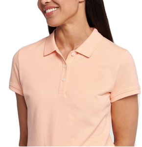 2026 Women Polo Shirts Solid Color Polo Shirt Best Selling Quick Dry Cotton Made <b>Cheap</b> Price Short Sleeve Women's Polo Shirts - Product Image 4