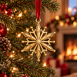 Custom Christmas Ornaments Metal Embossed Logo <b>Tree</b> Hanging Decoration OEM Wholesale - Product Image 2