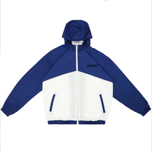 Conjunto de Chaqueta Cortavientos de Nailon Reflectante de Seguridad para Exteriores, Unisex, de Alta Calidad, Color Personalizado, Estilo Vintage, al por Mayor, Trajes Deportivos de Nailon Transpirables - Product Image 2