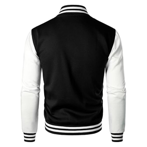 Direct Manufacturer High Quality Wool Varsity Letterman <b>Jacket</b> for <b>Men</b> Custom Logo Breathable College Baseball Design for Spring - Product Image 3