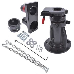 Adattatore Regolabile per 5th Wheel/Gooseneck C5GX1216, Capacità di Traino 20.000 Libbre, Accessori per Camion con Cassone Corto - Product Image 1