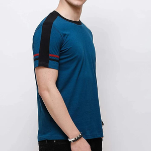 เสื้อยืดคอกลมโอเวอร์ไซส์ผู้ชายขายส่ง ผ้าเจอร์ซีย์คอตตอน 100% สกรีนโลโก้ได้ ระบายอากาศดี กันยับ เป็นมิตรกับสิ่งแวดล้อม แห้งเร็ว สีพื้น - Product Image 3
