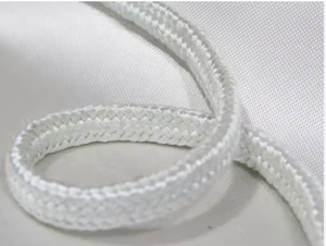 Produit d'isolation en corde ronde tressée en fibre de verre résistant au feu. - Product Image 3