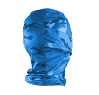 Cagoule de ski multifonction personnalisée en polyester et spandex à un trou, masque de ski complet, camouflé, sublimation, pêche sportive, fête