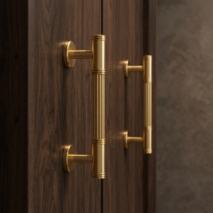 Trending Brass Pull <b>Door</b> <b>Handle</b> Classic Design Durable Nickel Polished Kitchen Hardware Bathroom Bedroom Wardrobe Use - Product Image 6
