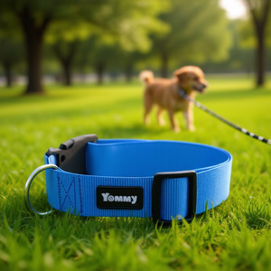 Yommy Nylon Dog <b>Collar</b> 65-75cm Adjustable For <b>Pets</b> - Product Image 3