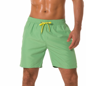 Pantalones Cortos Casuales de Lona para Hombre 2026, Estilo Urbano, Hechos en Pakistán, Resistentes al Viento, con Cierre de Cordón, Cintura Alta, Teñido Liso, 180g - Product Image 3
