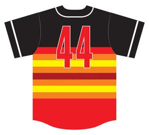 Uniforme de baseball de l'équipe de conception personnalisée imprimé par sublimation - Product Image 3