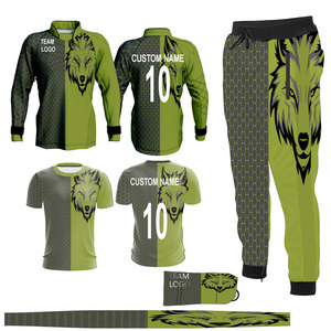 Conjunto de Ropa Deportiva Personalizada con Sublimación de Tinta para Paintball, con Pantalones Deportivos Transpirables y Accesorios para el Equipo - Product Image 1