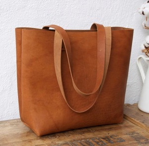 Premium Genuine <b>Leather</b> Water Resistant Durable Vintage Tote <b>Bag</b> Women Shoulder Purse Large Capacity Daily Carry Handbag Fashion - Product Image 4