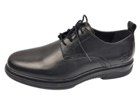 Chaussures Richelieu en Cuir Véritable pour Hommes, à Lacets, Bout Pointu, avec Coussin d'Air, Habillées, pour Bureau et Carrière, Antidérapantes, Semelle Extérieure TPR Amortie, Toutes Saisons