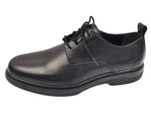 Mens Genuine Leather Oxfords Pointed Lace Air Cushion <b>Dress</b> Shoes Slip Resistant Cushioned <b>Rubber</b> Outsole All Seasons Office - Product Image 4