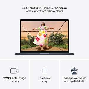 Nuevo MacBook Air de 13 Pulgadas, Chip M5 con IA para Inteligencia, Pantalla Líquida de 34.46 cm, 16 GB de Memoria Unificada, 512 GB de Almacenamiento SSD, DUAL AU - Product Image 3