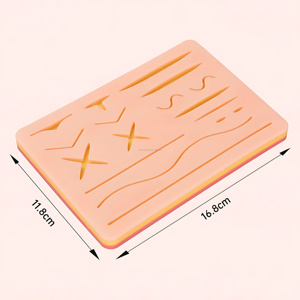 Coussin d'entraînement à la suture en silicone multicouche réutilisable à 17 incisions pour la formation médicale et infirmière - Fournisseur en gros - Product Image 3