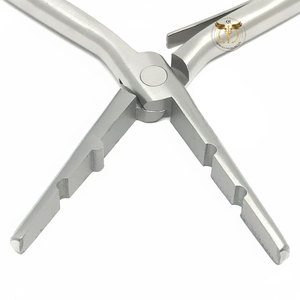 Pinzas de Acero Inoxidable para Extensiones de Cabello con Medio Orificio de 7 Pulgadas, Herramienta Profesional para Aplicar y Remover Anillos Micro, Uso en Salón - Product Image 6