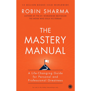 Le manuel de maîtrise par l'auteur Robin Sharma, impression de livre broché personnalisé à couverture souple - Product Image 1
