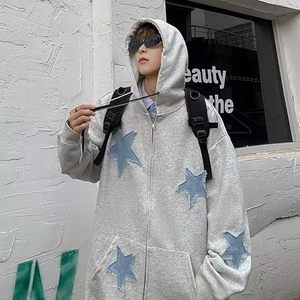 Sudaderas con capucha Y2K para hombre y mujer, chaquetas con cremallera de estilo estético, sudadera extragrande estilo grunge, moda punk - Product Image 2