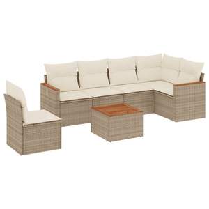 Conjunto de Sofás de Jardín Color Beige - Product Image 2