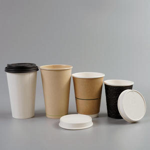 Meilleur choix-gobelet en papier jetable de haute qualité à emporter-tasse à café à impression personnalisée tasse en papier kraft pour boisson - Product Image 6