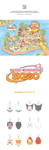 Llavero con Figura Flocada de STRAY KIDS SECRET (Versión CHEER UP) )-SKZOO X SANRIO CHARACTERS Llavero Musical de Papel y Plástico para Niños - Product Image 3