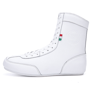 Zapatos de Boxeo Ligeros de Perfil Bajo, Botas de Entrenamiento para Trabajo de Pies Rápido, Zapatos de Boxeo con Doble Correa de Bloqueo y Soporte Avanzado para el Tobillo - Product Image 5