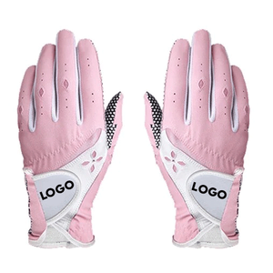 Gants de golf pour hommes, pour main gauche ou droite, en cuir véritable, toutes saisons, doux, respirants, adhérence flexible, tailles S, M, L, XL - Product Image 1