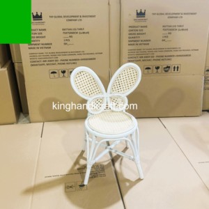 Sillas Infantiles Modernas Hechas a Mano de Ratán, Muebles de Mimbre Natural Personalizados para Alquiler en Fiestas, Bodas y Eventos, Proveedor de Fábrica OEM - Product Image 2