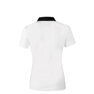 Polo d'extérieur respirant de couleur unie pour femme, vêtement de golf, t-shirt à manches courtes - Product Image 3