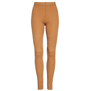 Low MOQ OEM Service Solid Elastic Waist <b>Yoga</b> <b>Leggings</b> for Women High Quality Lightweight & Breathable Fitness Wear Cheap Price - Product Image 1