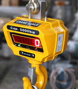 Báscula Digital para Grúa de 5000 kg con Pantalla LED, Carcasa de Aluminio, 24V/230V, Control Remoto, Funciona con Batería Recargable - Product Image 1