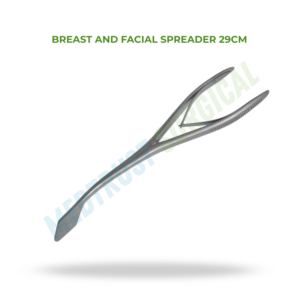 Espaciador de Senos y Facial de 29 cm, Instrumento Quirúrgico de Acero Inoxidable, Espaciador de Tejido para Cirugía Plástica y Cosmética - Product Image 2