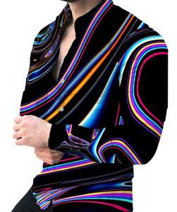 Camisa Casual de Alta Calidad para Hombre, Manga Larga, con Botones, Antiarrugas, con Cuello, 100% Algodón Tejido, Color Liso, para Otoño - Product Image 5