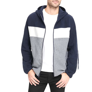 Chaqueta de Forro Polar Polartec de Diseño Personalizado OEM ODM, Chaqueta Deportiva de Cuello Alto para Hombre, Ropa de Abrigo de Otoño con Cremallera y Forro de Algodón, Cálida, Pakistán - Product Image 6