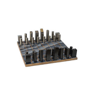 Juego de Ajedrez de Metal de Alta Calidad con Diseño en Aluminio y Madera con Acabado Pintado Brillante, Ideal para Niños, Juego de Interior - Product Image 4