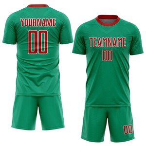 Uniforme de fútbol para hombre, conjunto de camiseta y pantalones cortos personalizados, de secado rápido, transpirable, ropa deportiva de primera calidad para equipo. - Product Image 6
