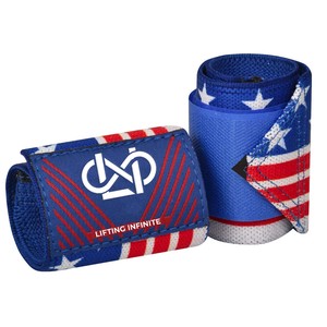 Super Elasticity Cotton & Rubber Heavy Duty Strength Custom Logo Weightlifting Camo Wrist <b>Wraps</b> with Belt Loop - Product Image 3