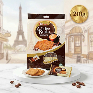 คอกกี้กาแฟกรอบ 210 กรัม ขนมขบเคี้ยวกรอบ รับผลิตแบบ OEM ODM ผู้ผลิตจากเวียดนาม ราคาดีที่สุด - Product Image 1