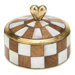 Trending mini black <b>white</b> inlay round decorative trinket <b>box</b> luxury handmade organizer modern home decor gift item - Product Image 5