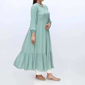 Camisa de lino árabe sólida PW3169 1PC - Product Image 2