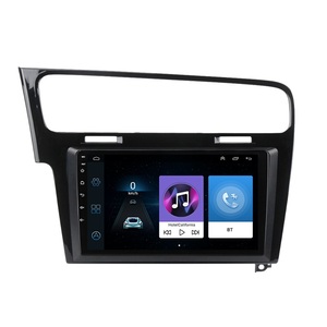 Lecteur DVD de voiture avec écran IPS de 9 pouces, GPS Android, amplificateur, Carplay, Android Auto, autoradio pour Volkswagen <span class=keywords><strong>Golf</strong></span> 7 2013-2016 - Product Image 1