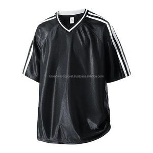 เสื้อเจอร์ซีย์อเมริกันฟุตบอลแขนสั้นผู้ชาย สำหรับฤดูใบไม้ผลิและฤดูใบไม้ร่วง ออกกำลังกาย วิ่ง คอวี ระบายอากาศได้ดี พิมพ์ลาย ไซส์ใหญ่ แห้งเร็ว - Product Image 2