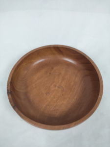 Bols en bois émaillés polis à motif de fleurs et de feuilles de cerisier, décoration de fête vintage en provenance d'Inde, vente en gros écologique - Product Image 3