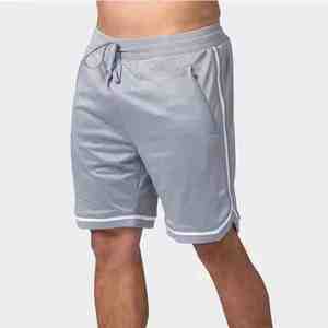 Pantalones Cortos Deportivos de Algodón para Hombre, Casuales, Sólidos, con Logotipo Personalizado, Transpirables, para Gimnasio y Running - Product Image 4