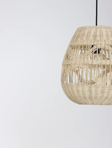 Lampe suspendue en bambou et rotin de qualité supérieure, luminaire tissé à la main pour la conception d'hôtels - Product Image 2
