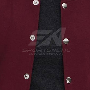 Meilleures ventes, meilleur prix : vestes d'hiver Letterman pour hommes, service OEM, vestes Letterman unies pour hommes - Product Image 6