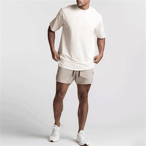 Men Cotton T Shirt Short Sleeve Soft Casual Summer Tee Loose Fit Breathable Fashion Daily Wear Round Neck Top - Product Image 6