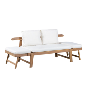 Banc de patio moderne, durable, écologique, 4 places, réglable et confortable, Minh Phuoc Furniture Vietnam, pour salon, piscine, jardin - Product Image 4