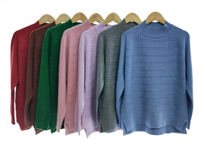 เสื้อสเวตเตอร์ถักแบบสวมหัวแขนยาวสำหรับผู้หญิงใส่สบายสไตล์ลำลองแฟชั่นฤดูใบไม้ร่วงขายดี - Product Image 2